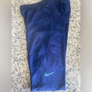 Navy blue Nike Tights